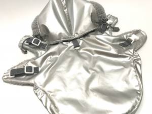 Winterjacke für Hunde LIAM in Silber
