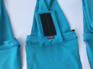 Wundschutz LANG für hinterbeine ,SKYBLUE für HUNDE