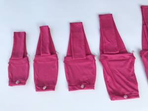 Wundschutz für hinterbeine EXTRA KURZ PINK