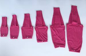 Wundschutz für hinterbeine EXTRA KURZ PINK