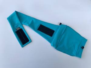 Wundschutz für hinterbeine EXTRA KURZ SKYBLUE
