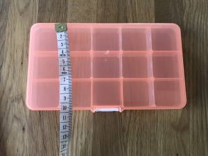 Hunde ZopfgummiBox,Aufbewahrung Box Groß orange