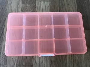 Hunde ZopfgummiBox,Aufbewahrung Box Groß orange