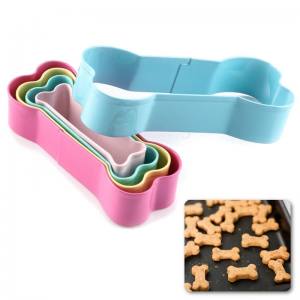 Ausstecher Formen für Hundekekse Knochen 5 Set