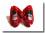 Hunde Schleife Exclusive RED-SNOWMAN