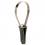 Hunde Metallstriegel mit Ledergriff trixie