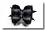 Hunde Schleife ELEGANCE BLACK SILVER