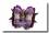 Hunde Schleife ELEGANCE PURPLE GOLD