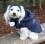 Hundejacke,Winterjacke mit Schal NESNA DARK BLUE RESTPOSTEN