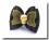 Hunde Schleife `LIGHT YELLOW SKULL Rockabilly Collektion