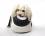 De LUXE Hundetragetasche WHITE-BLACK Gr.1 WELPEN