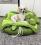 Hundebett FLOWER  Limited Edition LIGHT GREEN
