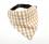 Halstuch/Halsband 2 in 1 für Hunde  KARO BEIGE