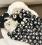 Hundebett SHEEP BLACK-WHITE  inkl.Decke,Kissen