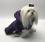 Hundejacke,Winterjacke mit Schal NESNA PURPLE