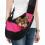 Hundetasche Fronttasche Sling Pink