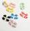 Hunde MINI FLOWERS Spange Klipp ,Kamm Clip Spange Metall Haarspange