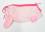 OP Body mit Hinterbeinen aus Frottee Rose