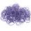 Paw Marks Latex LAVENDEL 16mm Wrapping Bands  100 Stück
