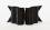 Hunde Schleife BIG BLACK