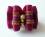 Hunde Schleife Exclusive WEINROT 3