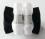 Hunde Schleife Exclusive WHITE BLACK SILVER