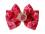 Hunde Schleife FLOWERS ROSE PINK