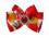 Hund Schleife FLOWERS TULPE RED