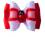 Hunde Schleife LADY BUG WHITE