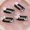 Hunde Spange Klipp  2,5 cm ,Kamm Clip Spange Metall Haarspange Hund schwarz