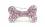 Hunde Spange``BONE `` PINK  mit Strasssteinen