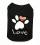 T-Shirt LOVE PAW BLACK