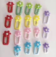Hunde BIG FLOWER Spange Klipp ,Kamm Clip Spange Metall Haarspange