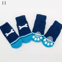4 Stück Hundesocken mit antiruts...