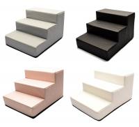 Hundetreppe KUNSTLEDER HERZ Gr.S/3-30 cm hoch