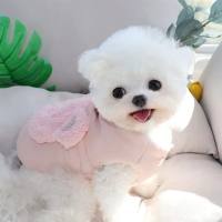 Hundeweste Winterjacke ROSE TEDDY BABY mit D-Ring