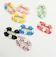 Hunde MINI FLOWERS Spange Klipp ,Kamm Clip Spange Metall Haarspange