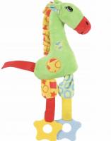 Plüsch Giraffe Grün Spielzeug für Hunde und Welpen