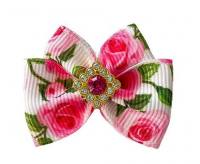 Hunde Schleife FLOWERS ROSEN