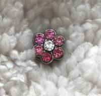 Hunde Schmuck für das Halsband * ROSA BLUME *