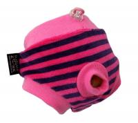 Schutzhöschen PINK-LILA * DogsZone * LITTLE STRIPES*