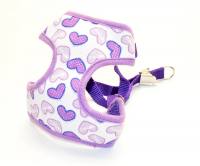 Softgeschirr SET mit Leine PURPLE HEART auch Welpen