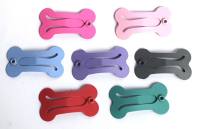 Hunde Spange KLIPP KNOCHEN Haarspange Metall Clip Hund